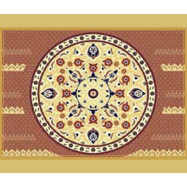 Gül Göbekli Cami Halısı