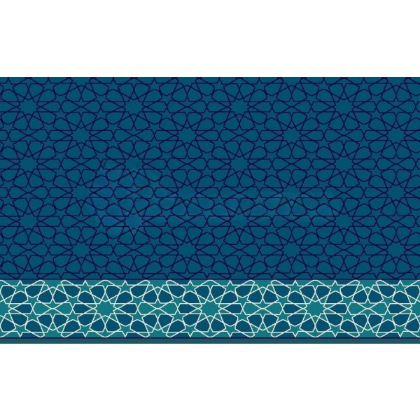 Koyu Mavi Akrilik Cami Halısı