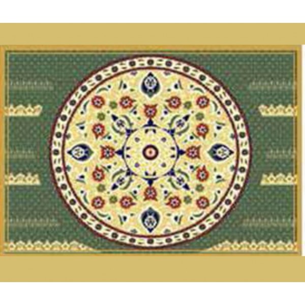 Yeşil Göbekli Cami Halısı